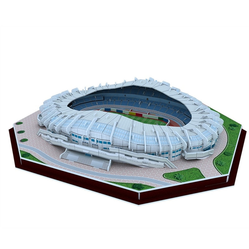 Rompecabezas 3D estadios futbol mundial