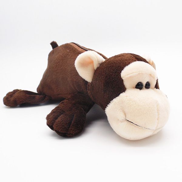 estuche peluche mono monito