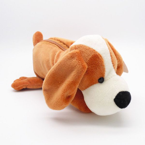 estuche peluche perro perrito