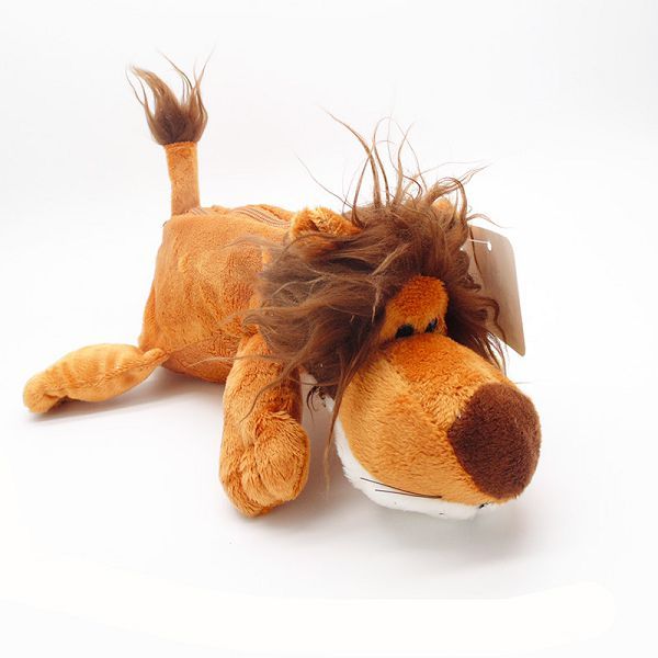 estuche peluche leon