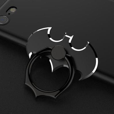 soporte giratorio celular batman negro