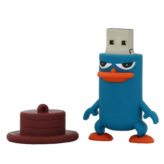 Pendrive memoria USB 2.0 Agente P Perry el Ornitorrinco